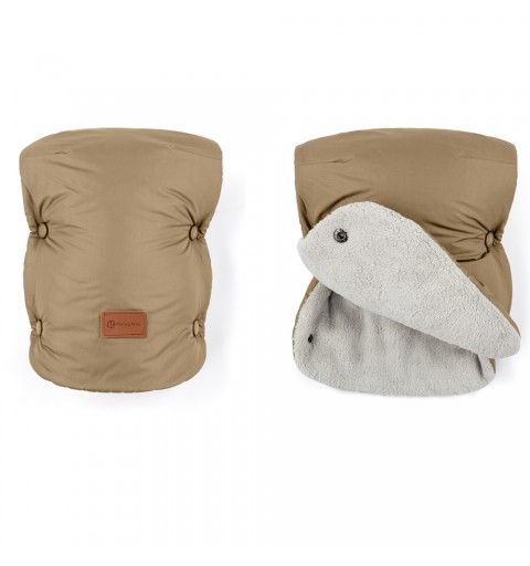 Petite&Mars Jasie - Mufka Rękawice do wózka, sanek | Sweet Toffee